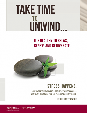 FOH_April_Flyer Federal Occupational Health Take Time to Unwind Flyet