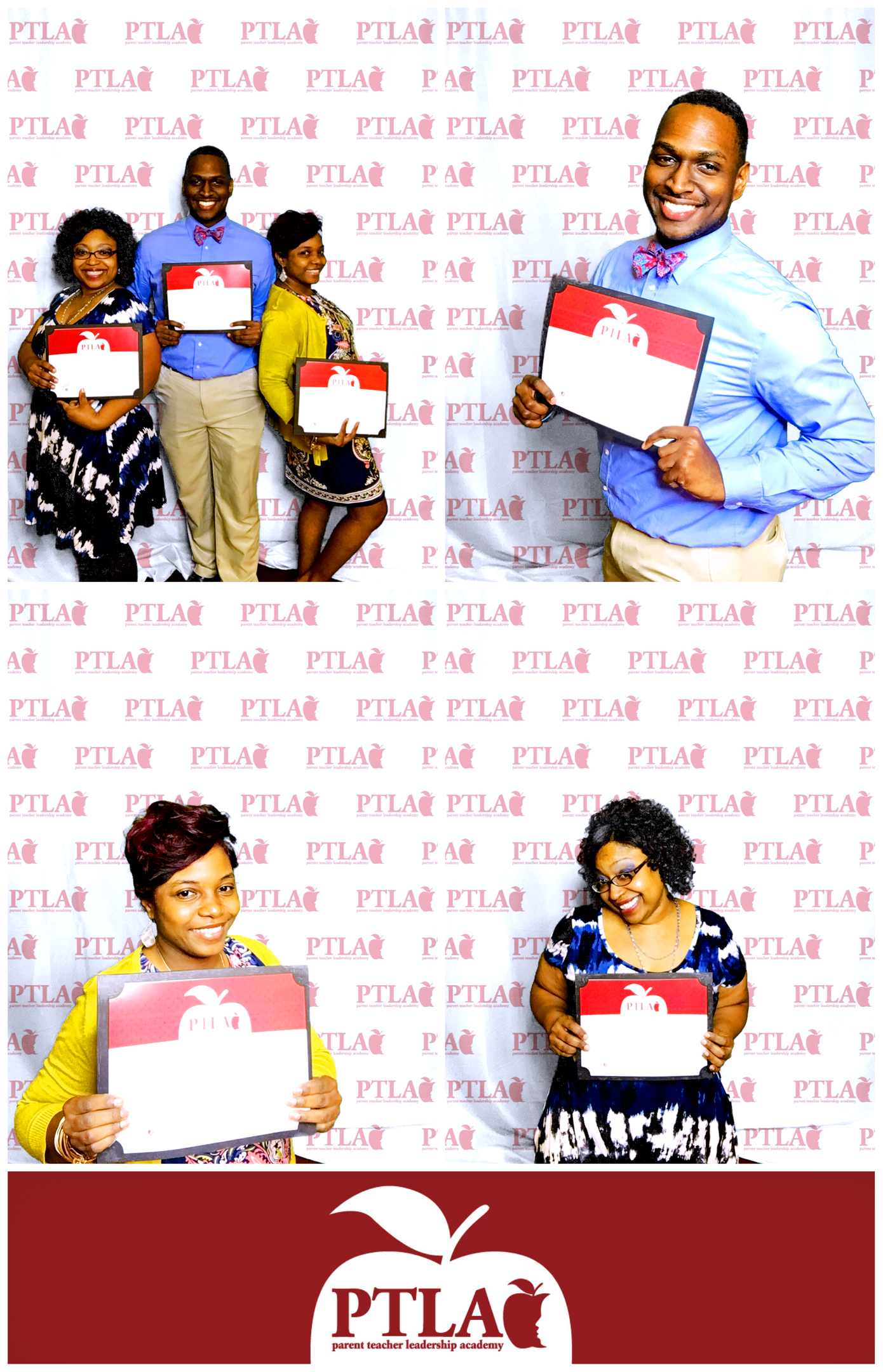 A photobooth proved to be a popular addition for the 2019 PTLA graduation, offering Academy participants the opportunity to mark the occasion with memorable candids.