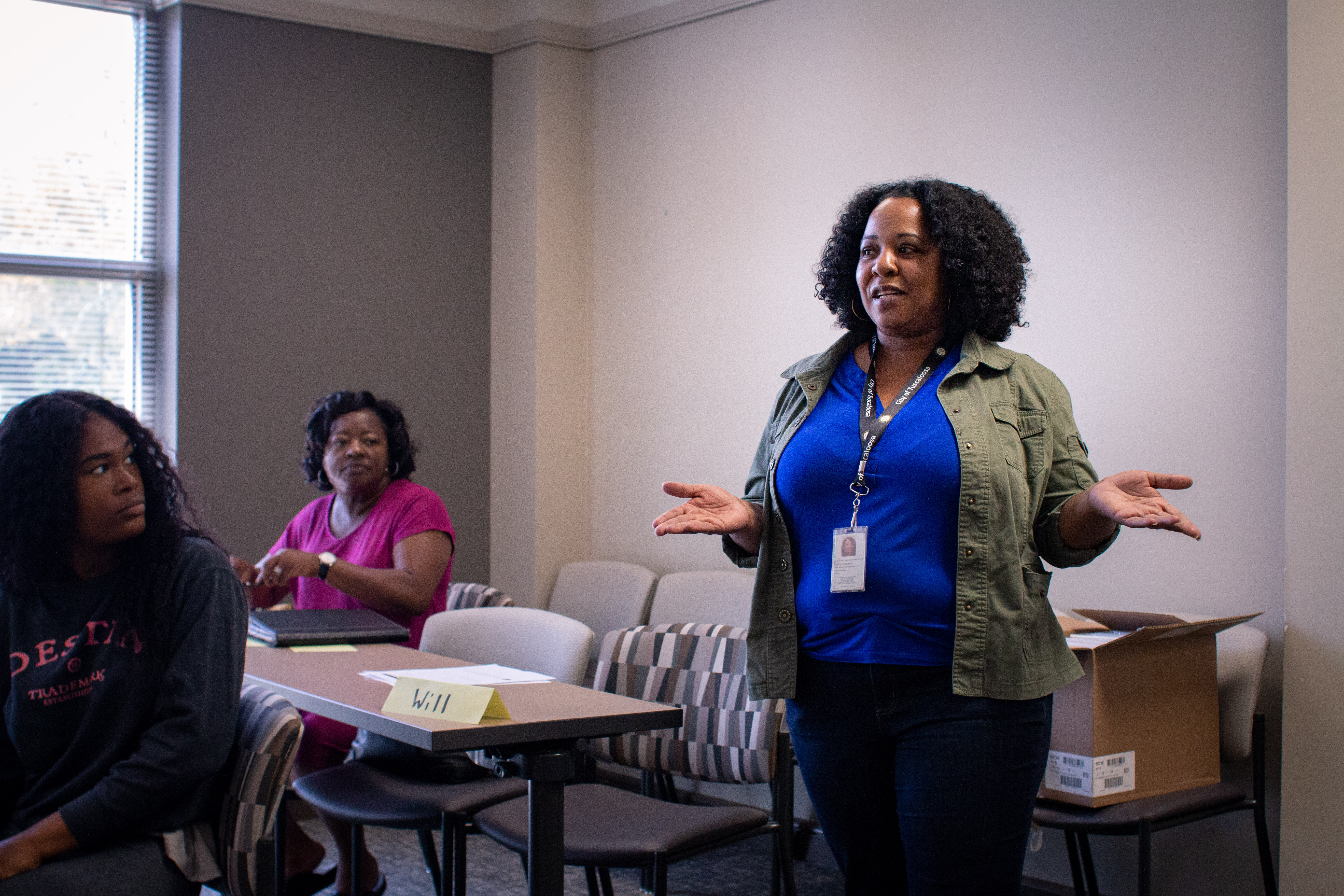Kim Montgomery, Community Service Coordinator for the City of Tuscaloosa, describes Tuscaloosa's homeless population and need for supportive housing.